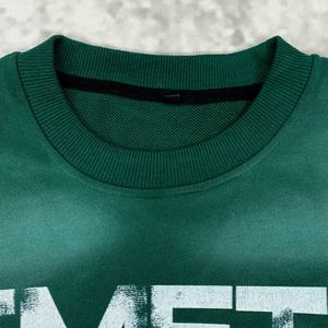 T-shirt imprimé en molleton français vintage, noir, 230 g/m², coton, t-shirt ample et court pour homme, t-shirts graphiques surdimensionnés lavés - Product Image 3