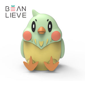 Haut-parleur sans fil personnalisé en forme de chat et de renard avec dessin animé mignon en PVC Haut-parleur audio portable sans fil - Product Image 1