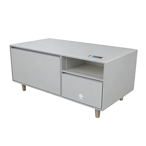 Smart Furniture Touch Screen Mini Refrigerator Beverage Cooling Storage <b>Fridge</b> Frozen Coffee Table 75l Capacity Ideal for - Product Image 2