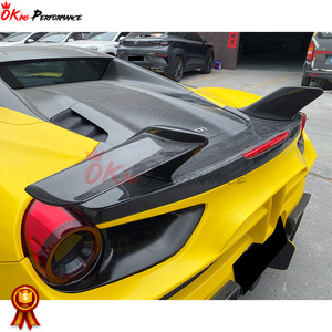 Kit de cuerpo de fibra de carbono seco brillante para <span class=keywords><strong>Ferrari</strong></span> 488 MansoR Bodykit - Product Image 5