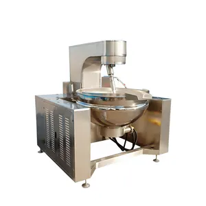 Industrial Cooking Pot with Continuous Stirring Jam Making Automatic Pot Mixer Auto Stirrer for Cooking