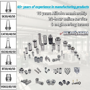 Rentang Penjepit Lebar Penggantian Alat Mudah ER25 ER32 ERS SDC Collet Shank Lurus untuk Mesin Milling - Product Image 4