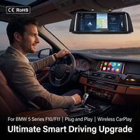 Radio para Auto Android con Qualcomm Snapdragon 685 para BMW Serie 5 F10 F11 F12, 8 Núcleos, Multimedia, GPS, Navegación, CarPlay Inalámbrico, 4G