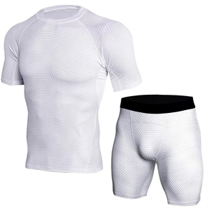 Camiseta de Compresión Deportiva Personalizada al por Mayor para Hombre, Ecológica, de Manga Corta, de Secado Rápido, Transpirable, para Gimnasio, Running y Fitness - Product Image 4