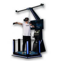 Nouveau parc d'attraction Vr, dispositif de réalité virtuelle, équipement de jeu, Machine de tir d'expérimentation 360
