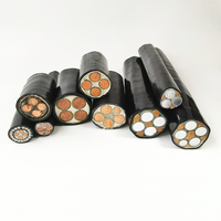 Câble d'alimentation blindé, fil électrique 6mm², câble électrique 0.6/1kV N2XA, conducteur en cuivre, isolation XLPE, gaine XLPE, 1.5mm², 2.5mm²