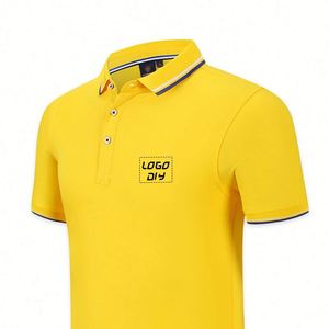 เสื้อโปโลผู้ชายสั่งทำขายส่ง OEM เสื้อยืดกอล์ฟแบบยูนิเซ็กซ์พร้อมโลโก้พิมพ์ลายตามสั่ง - Product Image 4