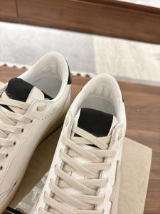 Nouveautés Printemps 2026 : Baskets de skate de luxe de créateur, Super Goose White StarSneakers à semelle dorée, ultra-tendance - Product Image 3