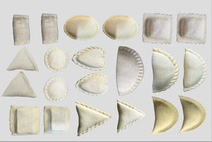 Máquina automática de fabricación de bolas de masa hervida rellenas al vapor de verduras Momo chinas de alta calidad Durable 220V Motor Samosa Empanada - Product Image 5