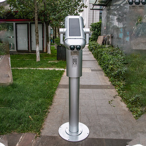 Échantillon gratuit Jumelles géantes imperméables de qualité supérieure avec télescope à commande par jeton pour les touristes dans les zones panoramiques - Product Image 5