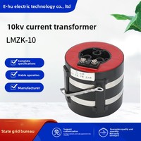 Transformador de Corriente Abierto Dika LMZC-10, 10kV, Bobinado de Cobre, Tipo Bus, Aislamiento Fundido, 50HZ, Clase de Precisión 0.2s, para Sistemas de Energía