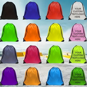 Promotional Custom Logo Drawstring Sportpack Backpack for Sports for Swimming & Beach Low Price