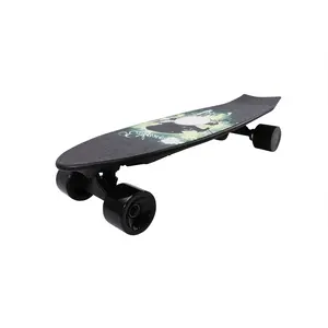 Thả Vận Chuyển H2E Tăng Cường Mini S Electric Skateboard 350 Wát Cá Nhỏ Tấm Với Từ Xa Cho Trẻ Em Điện Skateboard Cửa Hàng Gần Tôi