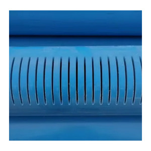 Tubería de <span class=keywords><strong>PVC</strong></span> Perforada Azul, Tubos Subterráneos <span class=keywords><strong>para</strong></span> la Recolección de Líquidos Filtrados, Anticorrosión, Duraderos, Ligeros, Estándar ISO - Product Image 6