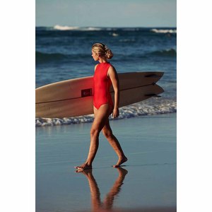 <span class=keywords><strong>Maillot</strong></span> <span class=keywords><strong>de</strong></span> <span class=keywords><strong>bain</strong></span> <span class=keywords><strong>une</strong></span> pièce à col haut et fermeture éclair au dos pour femmes, printemps et été - Product Image 5
