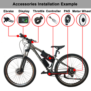 <span class=keywords><strong>Moteur</strong></span> de moyeu <span class=keywords><strong>avant</strong></span> de vélo électrique 250W 350W 500W <span class=keywords><strong>Moteur</strong></span> à engrenages sans balais 27.5/28/29/700c pouces Roue de <span class=keywords><strong>moteur</strong></span> de vélo électrique - Product Image 4