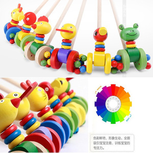 Giocattoli di intelligenza del bambino all'ingrosso Multi-stile cartone animato animale Trolley <span class=keywords><strong>1</strong></span> <span class=keywords><strong>anno</strong></span> bambino bambino giocattoli - Product Image 2