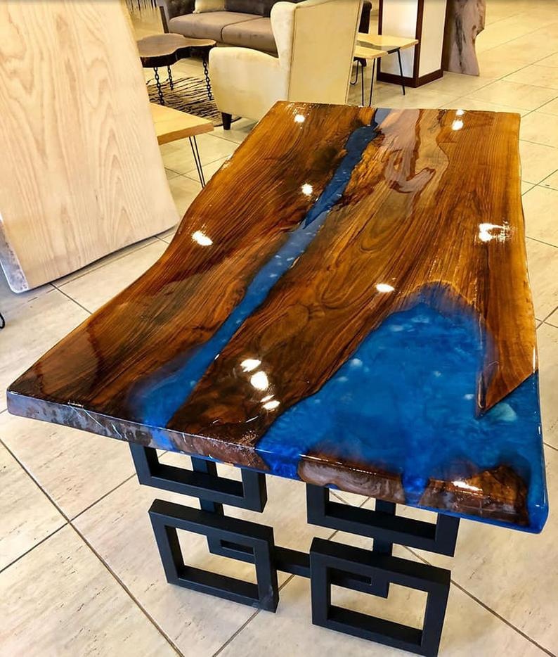 MTBJZJ MTB-2103 2:1 Deep Pour Epoxy Resin Kit for River Table Woodworking