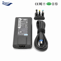 Adaptor Daya USB C 65W Baru, Pengisi Daya AC PD QC 3.0 untuk Laptop PC 7450 4817 4530, Bahan Tahan Api, Grosir