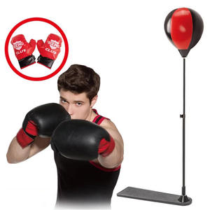 Juguete de Boxeo con Pedal Ajustable en Altura de 121 cm, Fácil de Montar, Equipo de Fitness para Aliviar el Estrés, Juego Deportivo con Saco de Boxeo para Niños - Product Image 1
