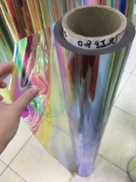 Nouveaux produits 2026 : Film de plastification holographique transparent en PVC pour couvertures de carnets et sacs