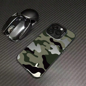 Custodia mimetica per telefono cellulare con stampa <span class=keywords><strong>verde</strong></span> placcato in argento TPU per <span class=keywords><strong>Iphone</strong></span> Xr Xs <span class=keywords><strong>Max</strong></span> <span class=keywords><strong>11</strong></span> 12 13 14 15 16 17 Air - Product Image 5