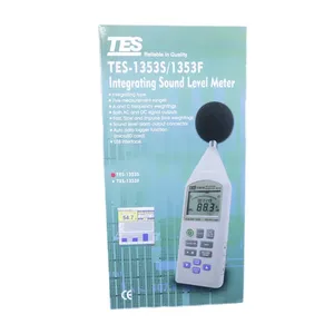 Sonomètre numérique intégré TES-1353S 30-130 dB, testeur de bruit 315 Hz-8 kHz, précision 1,0 dB, Chine continentale - Product Image 2