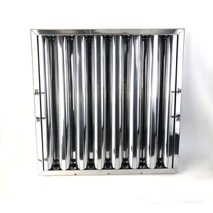 Nhà hàng/khách sạn sử dụng baffle bộ lọc/thép không gỉ bếp phạm vi mui xe baffle bộ lọc