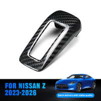 Accessoires intérieurs de voiture Shasha, pommeau de levier de vitesses automatique en fibre de carbone pour Nissan Z 2023-2026