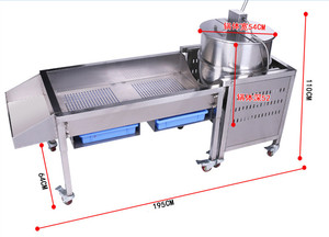 Trung Quốc Nhà Máy Sản Xuất Carmel Bỏng Ngô Máy Của Nhãn Hiệu Máy Trộn Trong Giá Thấp - Product Image 4