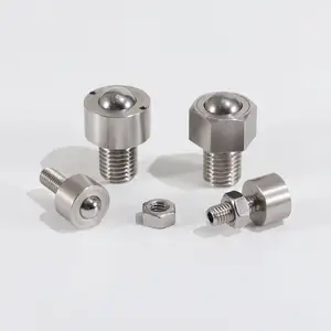 Factory M10 M12 M16 M20 Steel Ball Roller Load Bearing Shaft Round Head Studs