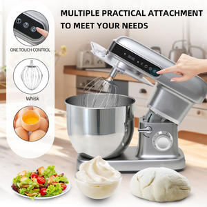 Batteur sur socle commercial en acier inoxydable et Tritan pour cuisine domestique, pétrin, mélangeur 10L pour <span class=keywords><strong>boulanger</strong></span> - Product Image 4