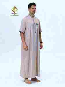 HARAMAIN MEN THOUB Vêtement de prière à fermeture à quatre boutons pression, style moyen - Product Image 2