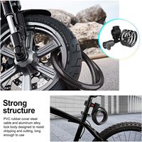 Cerradura Eléctrica con Huella Dactilar YH1785, Cerradura con Huella Dactilar Bluetooth, Bloqueo Remoto por Aplicación, Resistente al Agua IP65, Apta para Bicicletas