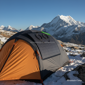 Panneau solaire flexible 240W avec couche composite intégrée pliable IP67 étanche certifié CE Panneau souple portable extérieur - Product Image 3