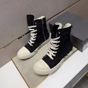 High quality Luxury Men's and Women's <b>Boots</b> Sporty Mesh Anti-Slip Comfort Lace-up High-top Sports Shoes Casual Walking Shoes - Product Image 3