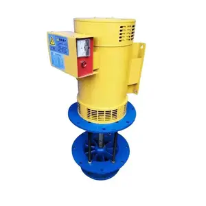 10kW low head water turbine excitation automatic regulated axial flow hydroelectric generator