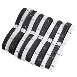 Wholesale 500pcs-pack Woven Clothing <strong>Size</strong> Label for Garment <strong>Sizes</strong> S - 4XL and 1-200 <strong>Size</strong> Label - Product Image 1