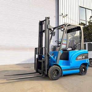 Forklift Teleskopik Portabel Baru Efisien 1.5t Truk Pallet untuk Industri Ritel Bertenaga Mesin Diesel - Product Image 5