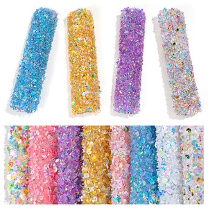 Wholesale 15 Colors Diamond Scrub Nail <b>Art</b> Table Foldable Arm Rest Diamond Rhinestones Nail Table Mat - Product Image 5