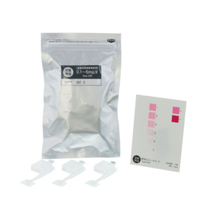 Kit de test de la qualité de l'eau Sibata, bandelettes de test du chlore 0,1-5 mg/L pour la surveillance des piscines et des spas - Product Image 1