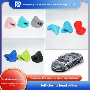 Oreiller de massage en mousse PU de haute qualité, petit, portable, respirant, dispositif de traction cervicale - Product Image 3