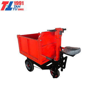 OEM Supported Mini tre ruote carriola a mano Dump Cart <span class=keywords><strong>sedile</strong></span> per strumenti di stoccaggio uso industriale - Product Image 3