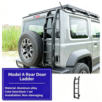 Échelle arrière en aluminium pour hayon, échelle d'accès pour Suzuki Jimny 2019-2026, accessoires tout-terrain