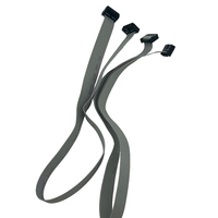 Câble d'extension IDE femelle double rangée 40 broches, pas de 2,54 mm, connecteur IDC 16 broches F/F, carte mère, câble plat IDC