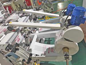 Máy Sản Xuất Túi Nylon Có Tay Cầm Áo Thun 2 Dòng Tự Động Giá Nhà Máy - Product Image 4