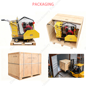 Coupe de béton Scie <span class=keywords><strong>Cutter</strong></span> 350 400 500 mm Lames Diesel ou Moteur à essence Route Machine de découpe de béton - Product Image 5