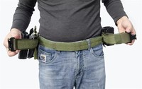 2in1 Ceinture tactique à dégagement rapide Boucle en métal Ceinture intérieure et extérieure MolleTraining Duty Belt