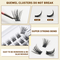 Kit d'extensions de cils Medylash 80D & 100D Super Épais et Volumineux, Courbure D, avec Étiquette Privée, Kit de Clusters de Cils, Logo Personnalisé
