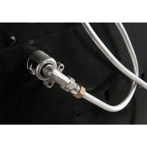 Cuisinière à gaz Xunda commerciale à 5 brûleurs en acier inoxydable 80 cm, autoportante, avec <span class=keywords><strong>four</strong></span> - Product Image 2